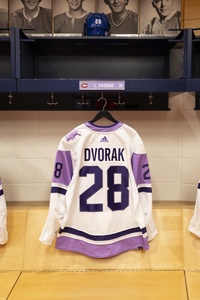 Vancouver Canucks on X: Lavender #Canucks jerseys from #HockeyFightsCancer  are available for auction with all proceeds benefitting the Canadian  @cancersociety.   / X